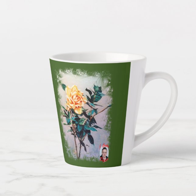 Rose Latte Mug (Right)