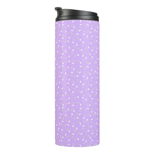 Rose (lavender) thermal tumbler (Rotated Right)