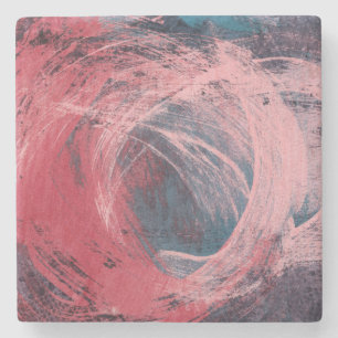 Rose Light I Stone Coaster