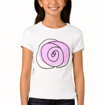 Rose Lilac girls' t-shirt