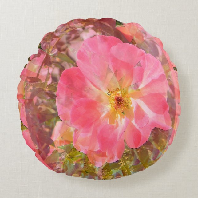Rose Love....... Round Cushion (Front)
