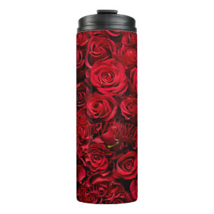 Rose love thermal tumbler