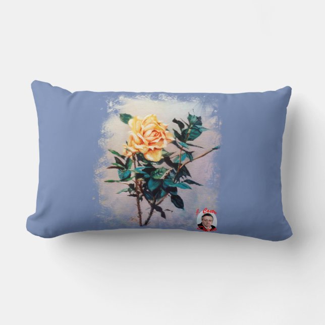 Rose Lumbar Cushion (Front)
