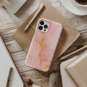 Rose Lumière – Luxury Blush Pink Elegant Feminine  iPhone 16 Case
