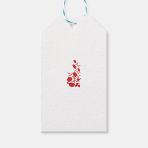 Rose Madder, Thunderbird floral design Gift Tags
