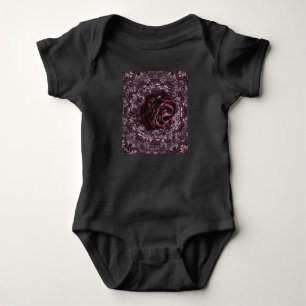 Rose Mandala Baby Bodysuit