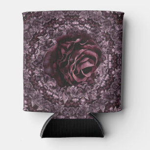 Rose Mandala  Can Cooler