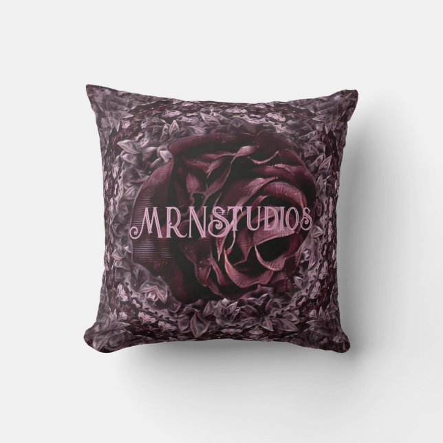 Rose Mandala  Cushion (Front)