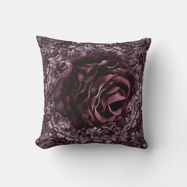 Rose Mandala  Cushion (Front)