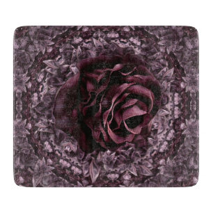 Rose Mandala  Cutting Board