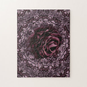 Rose Mandala Jigsaw Puzzle