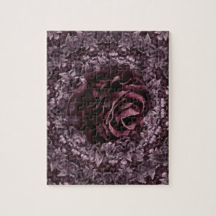 Rose Mandala Jigsaw Puzzle