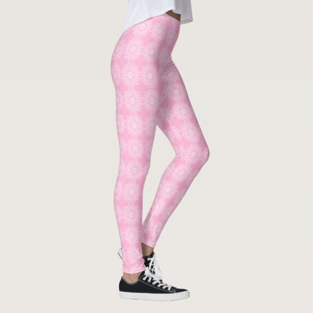 Rose Mandala Leggings (Right)