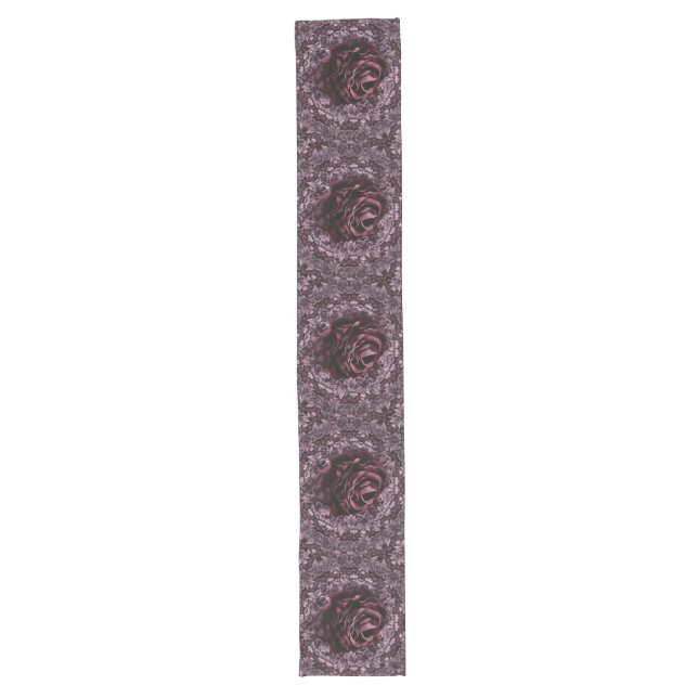 Rose Mandala  Long Table Runner (Front)