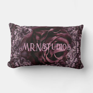 Rose Mandala  Lumbar Cushion