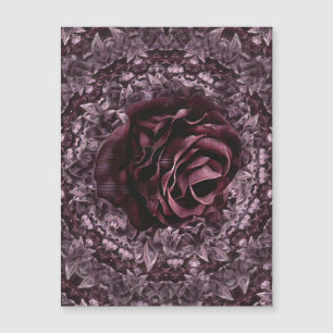 Rose Mandala  Magnetic Invitation