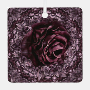Rose Mandala Metal Tree Decoration