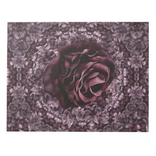 Rose Mandala Notepad
