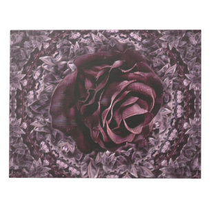 Rose Mandala Notepad