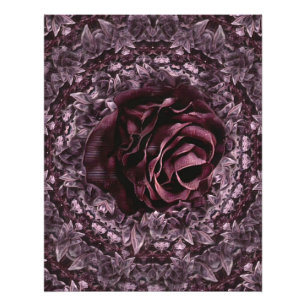 Rose Mandala Photo Print