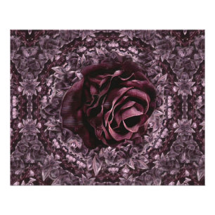 Rose Mandala  Photo Print