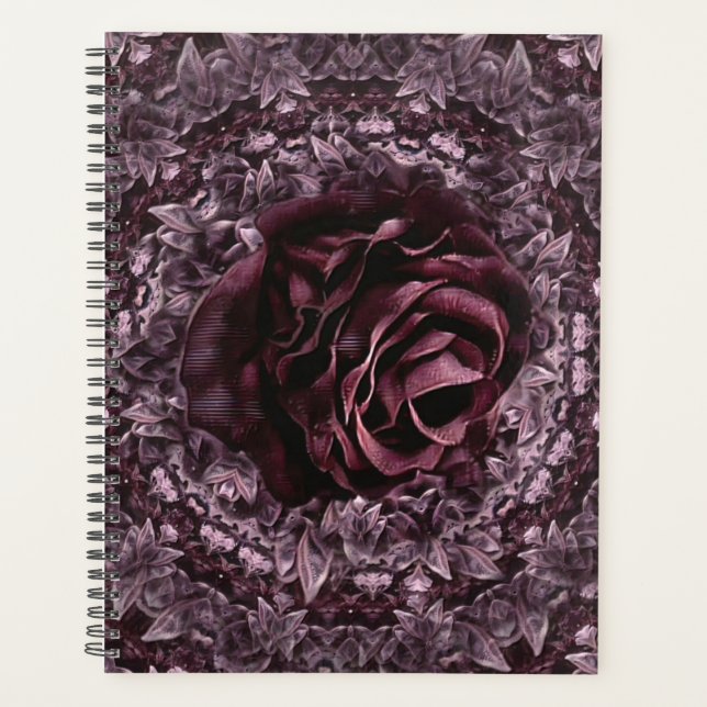 Rose Mandala  Planner (Front)