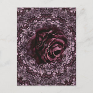 Rose Mandala  Postcard