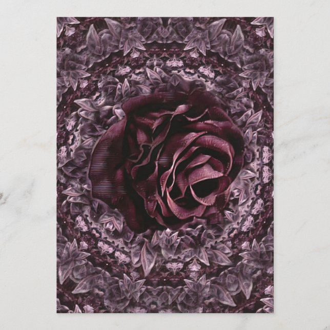 Rose Mandala  Program (Front)