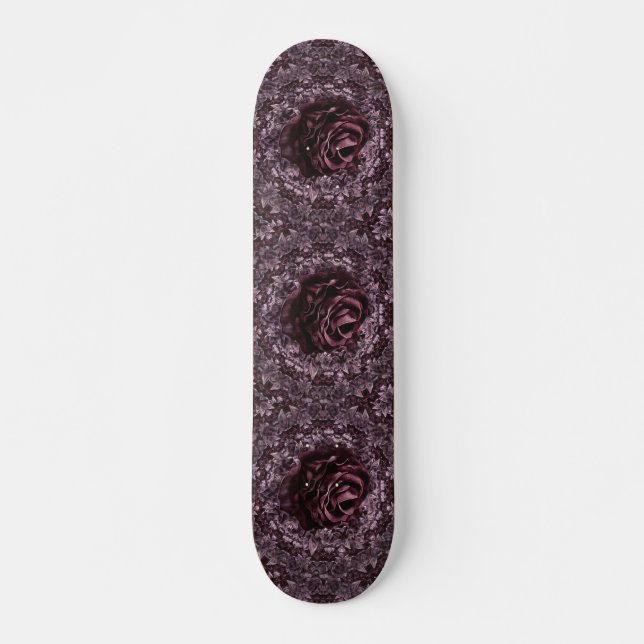 Rose Mandala  Skateboard (Front)