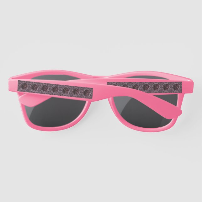 Rose Mandala  Sunglasses (Back)