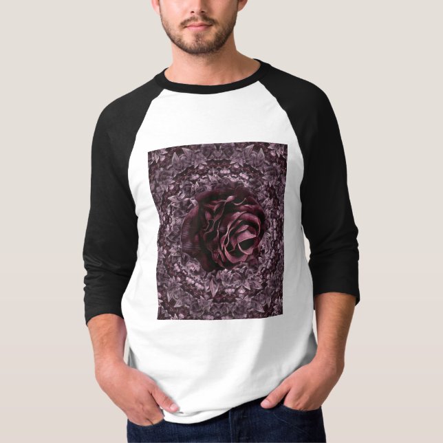 Rose Mandala  T-Shirt (Front)