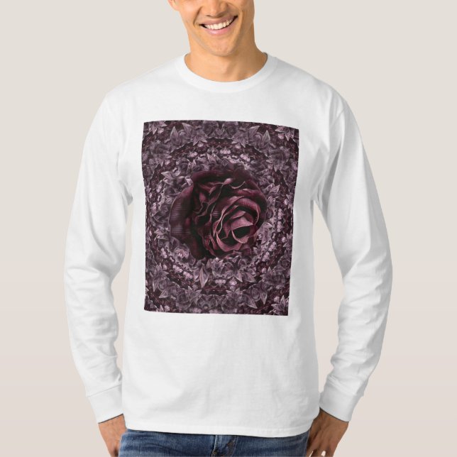 Rose Mandala  T-Shirt (Front)