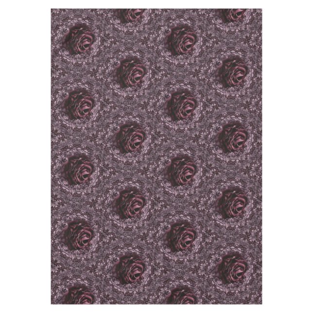 Rose Mandala  Tablecloth (Front)