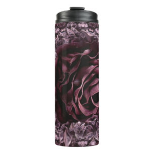 Rose Mandala  Thermal Tumbler