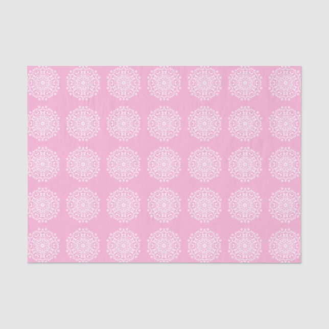 Rose Mandala Tissue Paper (Front)