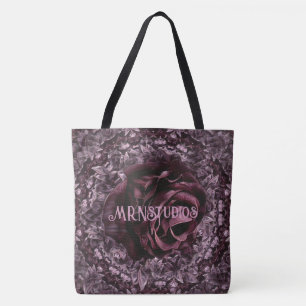 Rose Mandala Tote Bag