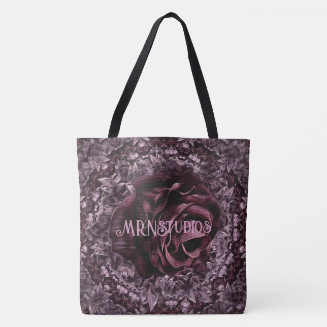 Rose Mandala  Tote Bag (Front)