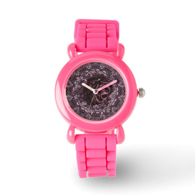 Rose Mandala  Watch (Front)