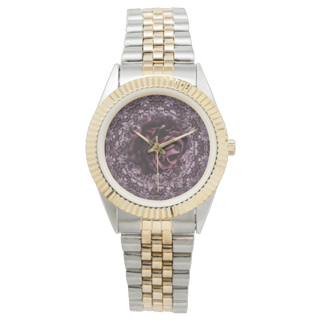 Rose Mandala  Watch (Front)