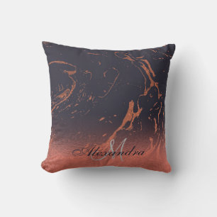 Rose Marble Texture Cushion