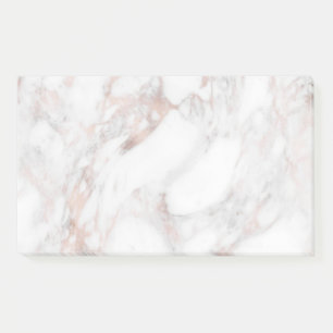 Rose Marble Trendy Template Elegant Background Post-it Notes
