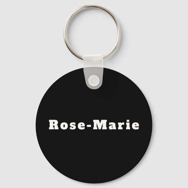 Rose-Marie Key Ring (Front)