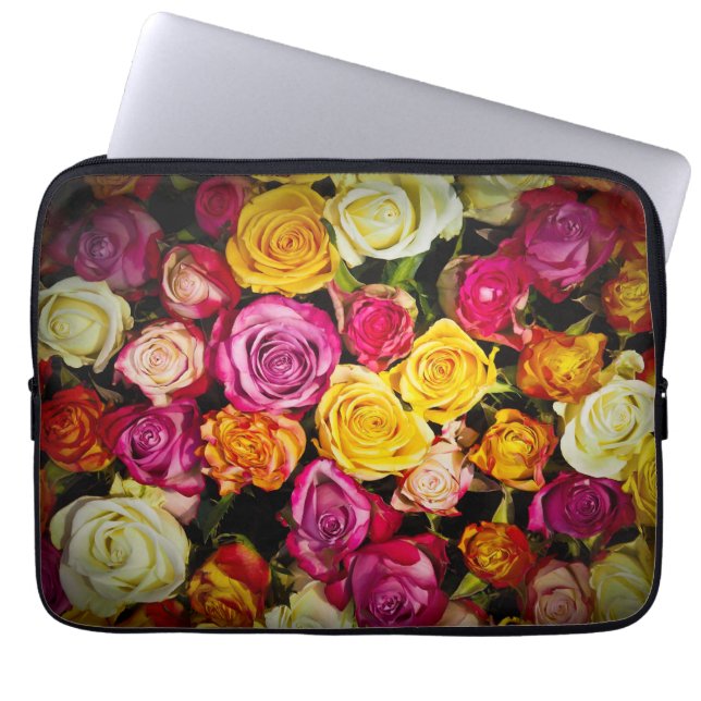 Rose Mix Laptop Sleeve (Front)