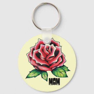 Rose, MOM Key Ring