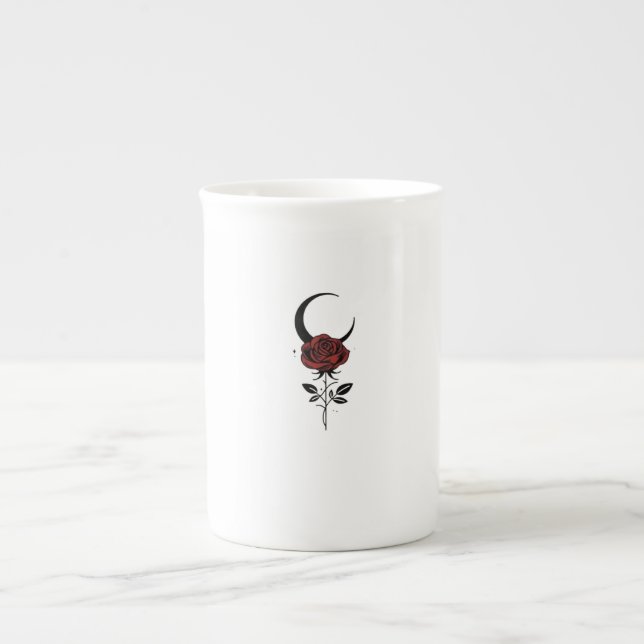 Rose Moon Mug (Front)