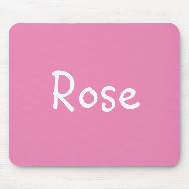 Rose Mouse Pad (Front)