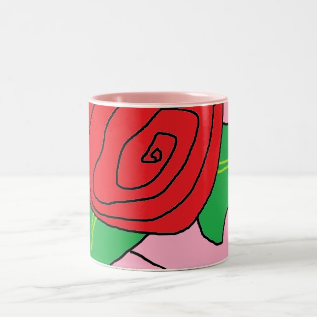 Rose Mug 2 (Center)