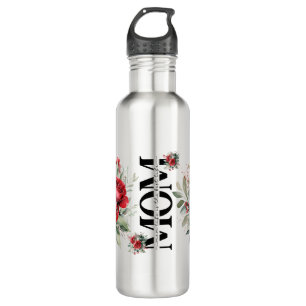 Rose Mum Life Is The Best Live Mother's Day  710 Ml Water Bottle