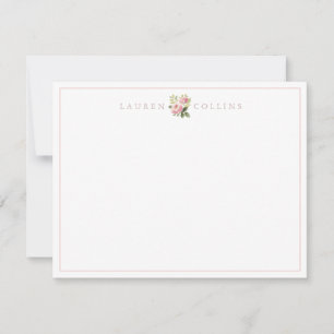 Rose Name Note Card