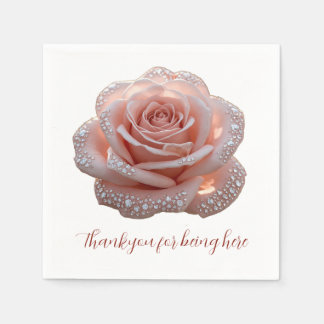Rose Napkin